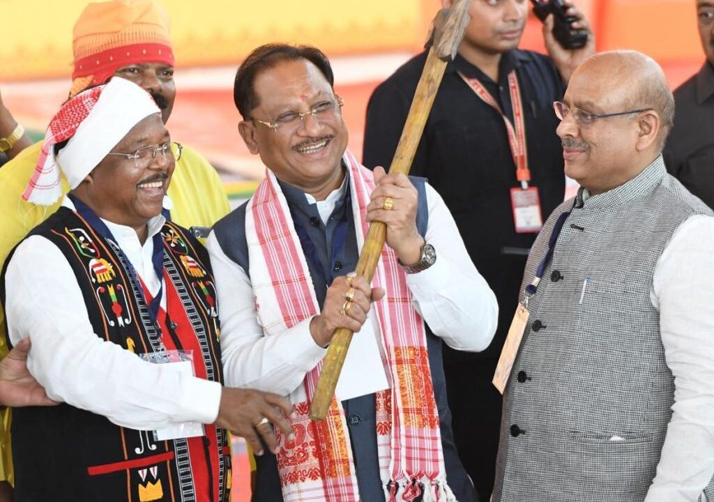 लाल किला मैदान से गूंजा जनजातीय गौरव का स्वर