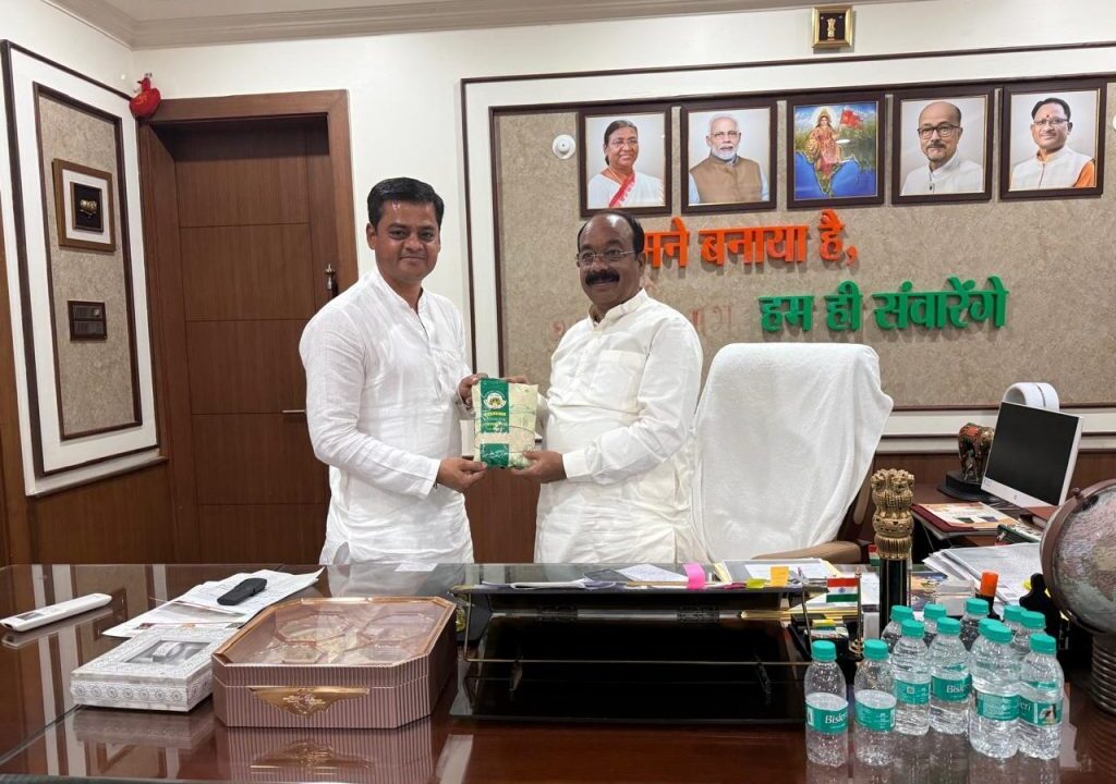 गौरेला-पेण्ड्रा-मरवाही के जैविक विष्णुभोग चावल की खुशबू पहुंची राजधानी रायपुर